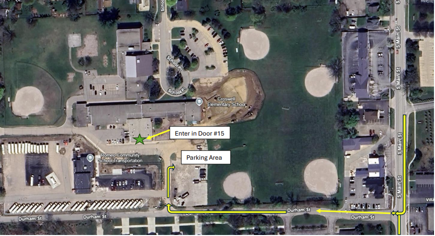 PUBLIC PARKING FOR BOE JUNE & JULY MEETINGS